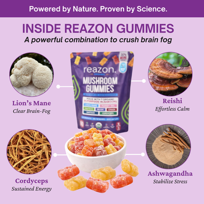 Reazon Mushroom Gummies