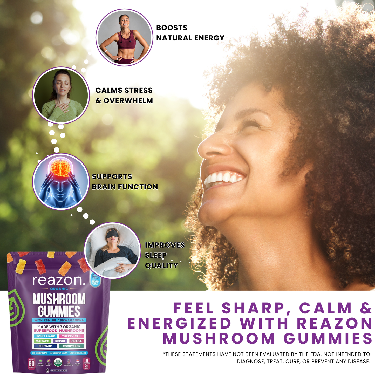 Reazon Mushroom Gummies